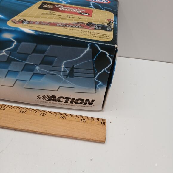 2006 BRANDON BERNSTEIN Budweiser/ Lucas Oil Top Fuel Dragster Diecast 1/24 - Picture 13 of 16